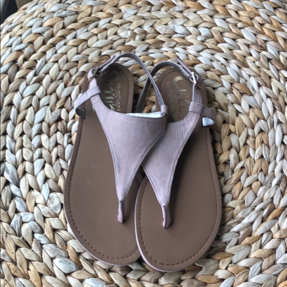 Circus by Sam Edelman blush sandals 7 NWOT